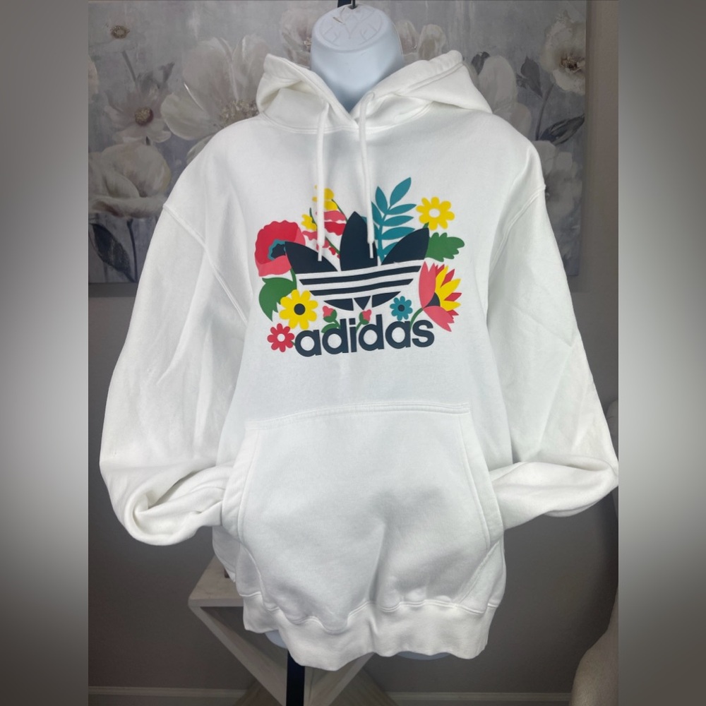 Adidas Beyond The Streets Hoodie - New With Tags - Size Medium - White - Rare